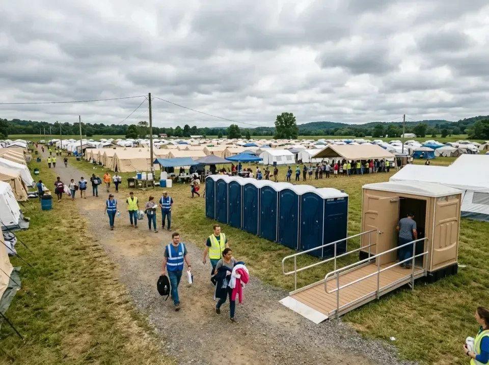disaster-relief-camp-restrooms-010 — frequently asked questions, Dumpster & Portable Bathrooms Rental in Wood River, IL